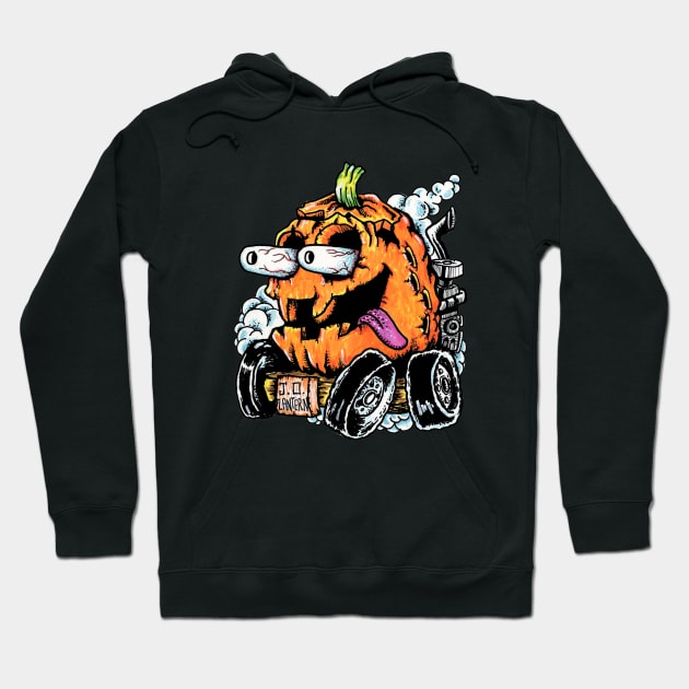 J.O. Lantern Hoodie by PungentBasementArt